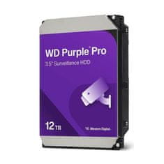 Western Digital WD Purple Pro trdi disk, 12TB, 3,5", SATA, 6Gb/s (WD122PURP)
