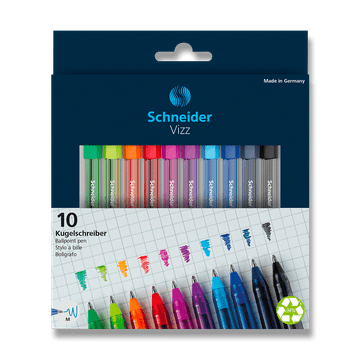 Schneider Pisalo Vizz - komplet 10 barv