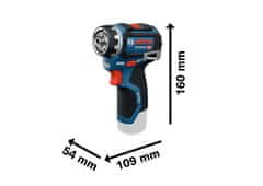 BOSCH Professional akumulatorski vrtalnik vijačnik GSR 12V-32FC (06019N7101)