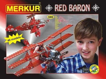 Merkur 10993406 rdeči baron, 680 delov