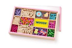 ABC WOODY 102190211 kroglice v škatli