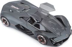 BBurago - Avtomobili HOBBY, Lamborghini Terzo Millennio, siva kovinska, 1:24