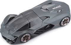 BBurago - Avtomobili HOBBY, Lamborghini Terzo Millennio, siva kovinska, 1:24
