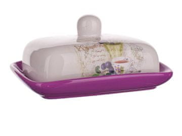 Banquet Posoda za maslo LAVENDER 17,5x13cm keramika