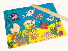 Bino Magnetna sestavljanka akvarij 30cm