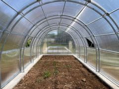 TopRastlinjaki TOP rastlinjak GOLEM PLUS - TOP CENA z DOSTAVO - Š 4m - D 4m - V 2,89m + polikarbonat 6 mm, 400 cm