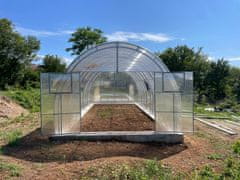 TopRastlinjaki TOP rastlinjak GOLEM PLUS - TOP CENA z DOSTAVO - Š 4m - D 4m - V 2,89m + polikarbonat 6 mm, 400 cm