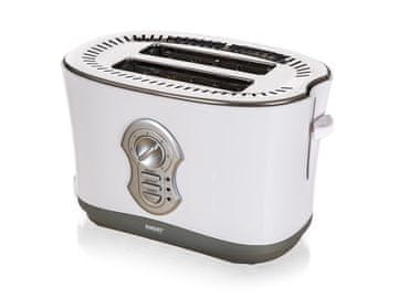 ACTIVER Toaster 2 opekača, 3 funkcije, B&W 750-900W