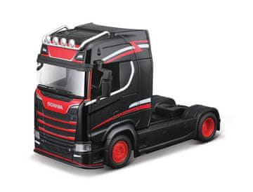 BBurago - Kabine po meri prevoznikov, Scania 770 S, črna, 1:43