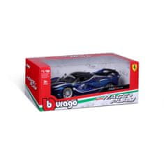 BBurago - RACE+PLAY,Ferrari FXX-K EVO, modra, 1:18