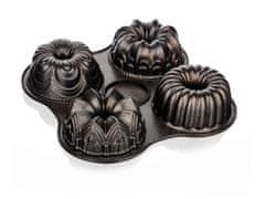 Banquet Kalup za 4 peciva 14 cm MAJESTIC Margarita površina brez prijema, lito