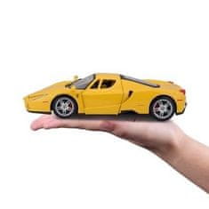 BBurago - RACE+PLAY, Enzo Ferrari, rumena, 1:24