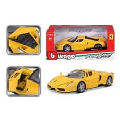 BBurago - RACE+PLAY, Enzo Ferrari, rumena, 1:24