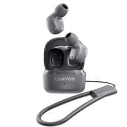 CANYON brezžične slušalke ONGO 4 MINI TWS BT sive barve