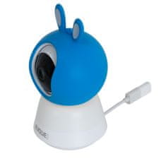 EVOLVEO Baby Monitor N5 - Komplet za video nadzor otroka s 360-stopinjskim nadzorom, dvosmerno komunikacijo in uspavankami,