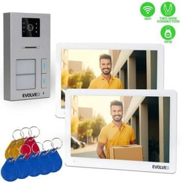 EVOLVEO DoorPhone 20-2W - 2 videotelefona