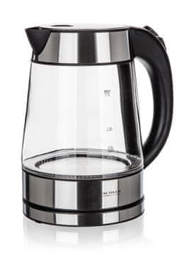 ACTIVER Kuhalnik BRENNA 1,7l steklo 1850-2200W