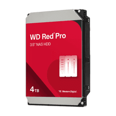 Western Digital Red Pro trdi disk, 4TB, 3,5", SATA, 6Gb/s