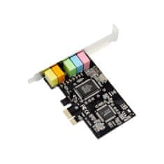 MicroConnect PCIe zvočna kartica 5.1 kanalov