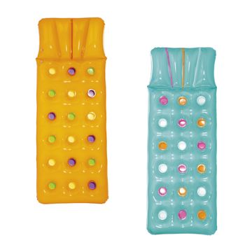 Bestway Napihljiv ležalnik s podporo za glavo, 188 x 71 cm