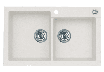 Alveus Granital pomivalno korito ROCK 90, dvojno, 780x480