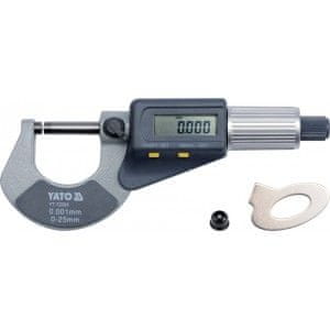 YATO Digitalni mikrometer 0-25 mm
