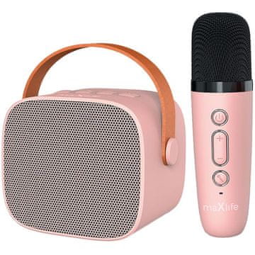 Forever MAXLIFE MXKS-100 BT karaoke set roza