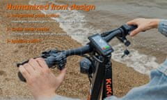 KuKirin T3 Električni skuter - motor 800 W, največja hitrost 25 km/h, doseg 58 km - 10-palčne pnevmatike - zložljiva zasnova - sistem s 14 lučkami - barvni zaslon