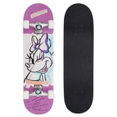 Disney DISNEY Minnie Mouse Veliki leseni skateboard za mlade, 79 cm, protizdrsna plošča, stabilen do 80 kg
