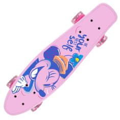 Disney DISNEY MINNIE Otroški fish skateboard, 55 cm, protizdrsna plošča, lahek, stabilen, za težo od 20 do 50 kg
