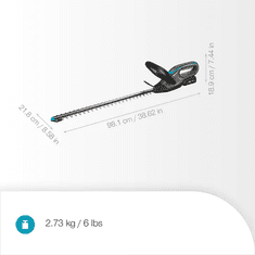 Gardena EasyCut 55/18V P4A Set baterijske škarje za živo mejo (14735-20)