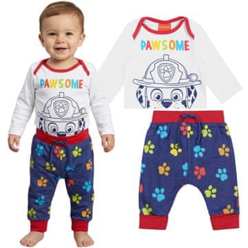 Nickelodeon Paw Patrol Dvodelni otroški komplet, udobna trenirka za dečke, bombaž