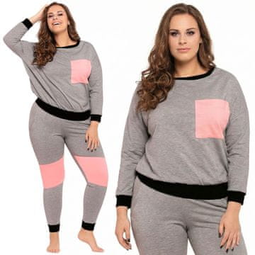 Pigeon PIGEON Bombažna, dvodelna ženska pižama, komplet za doma v darilni škatli