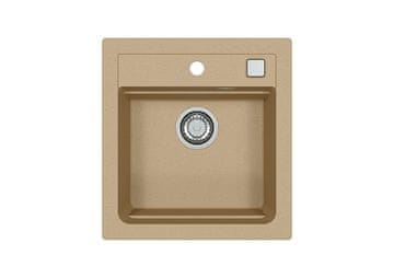 Alveus Granital pomivalno korito ATROX 20, enojno, 470x500