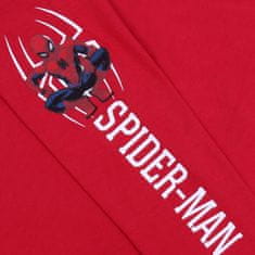 MARVEL COMICS MARVEL Spider-Man Dvodelne rdeče in temno modre fantovske pižame, bombažne pižame z dolgimi rokavi 104