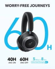 Anker Soundcore Space One Pro, črne