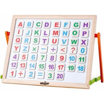 Woody 102190107 Magnetna tabla ABC