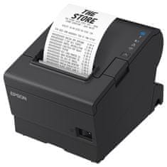 Epson TM-T88VII/ Tiskalnik za prodajna mesta/ USB+serijski vmesnik+Ethernet/ Črn/ Vključen napajalnik