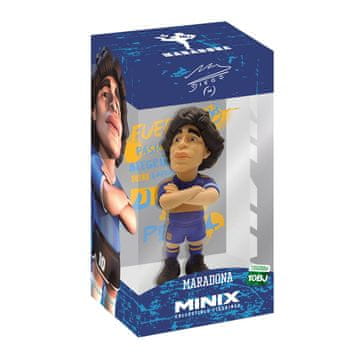 Minix Nogometna ikona: Maradona - MODRA IN RUMENA