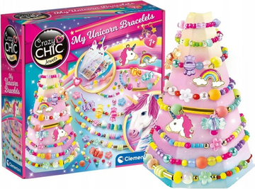 Clementoni Crazy CHIC - Zapestnice z enorožcem