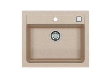 Alveus Granital pomivalno korito ATROX 30, enojno, 590x500