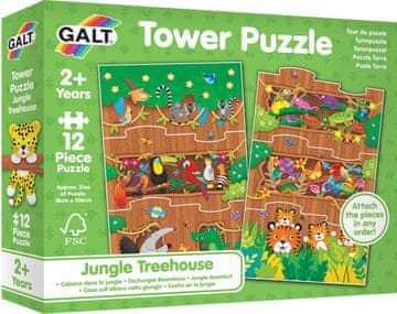 Galt Puzzle Hiša na drevesu 12 kosov