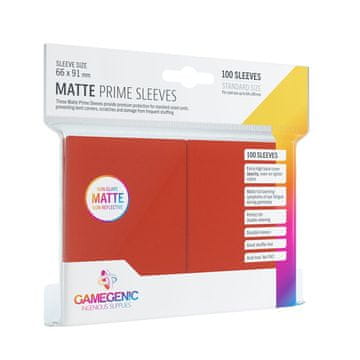 Gamegenic Gamegenic: Matte Prime Sleeves Red