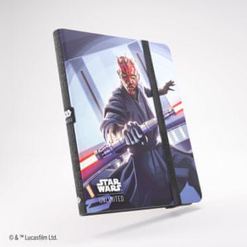 Gamegenic SWU: Album z 18 žepi Qui-Gon Jinn/Darth Maul