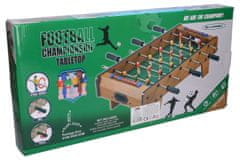 Lesena miza za nogomet 60,5x30,5x18,5 cm