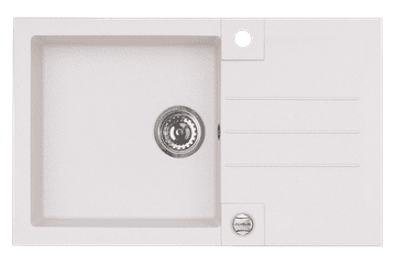 Alveus Granital pomivalno korito ROCK 130 z odcejano površino, 780x480