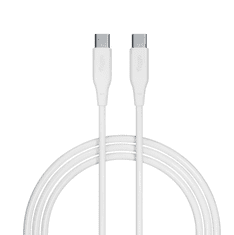 Allity AUC-02 kabel USB-C na USB-C, 100W, 100cm, silikon, bel