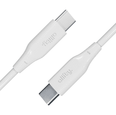 Allity AUC-02 kabel USB-C na USB-C, 100W, 100cm, silikon, bel