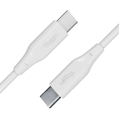 Allity AUC-02 kabel, USB-C na USB-C, 100W, 200 cm, silikon, bel