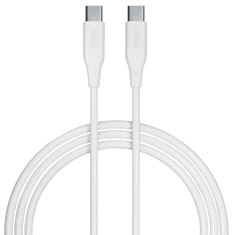 Allity AUC-02 kabel, USB-C na USB-C, 100W, 200 cm, silikon, bel